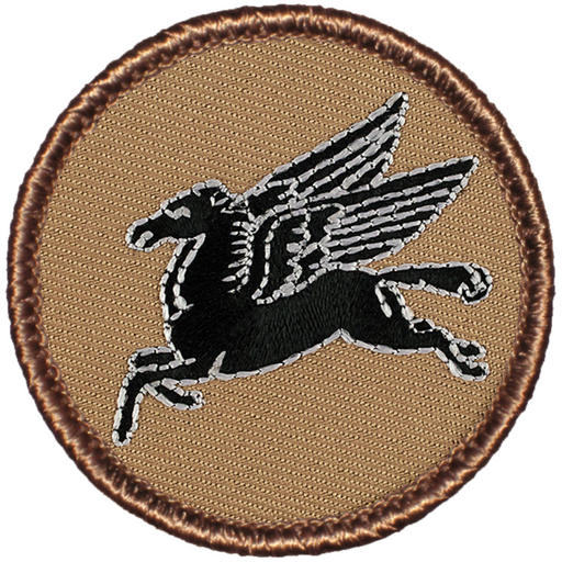 Pegasus Patrol Patch - Black