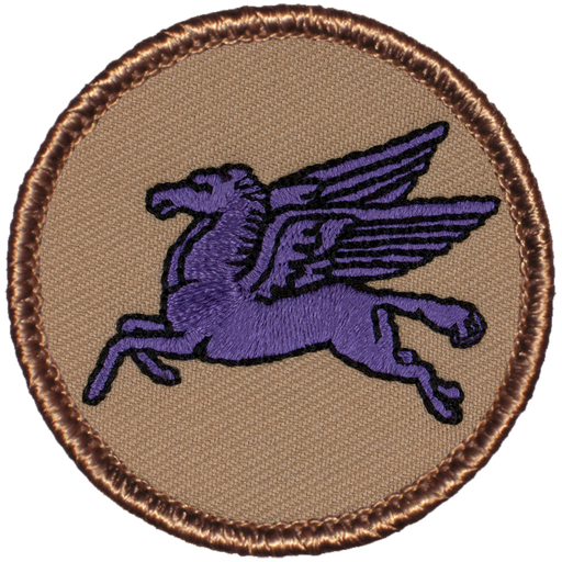 Pegasus Patrol Patch - Purple