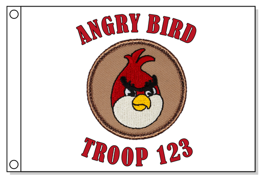 Angry Bird - Red Patrol Flag