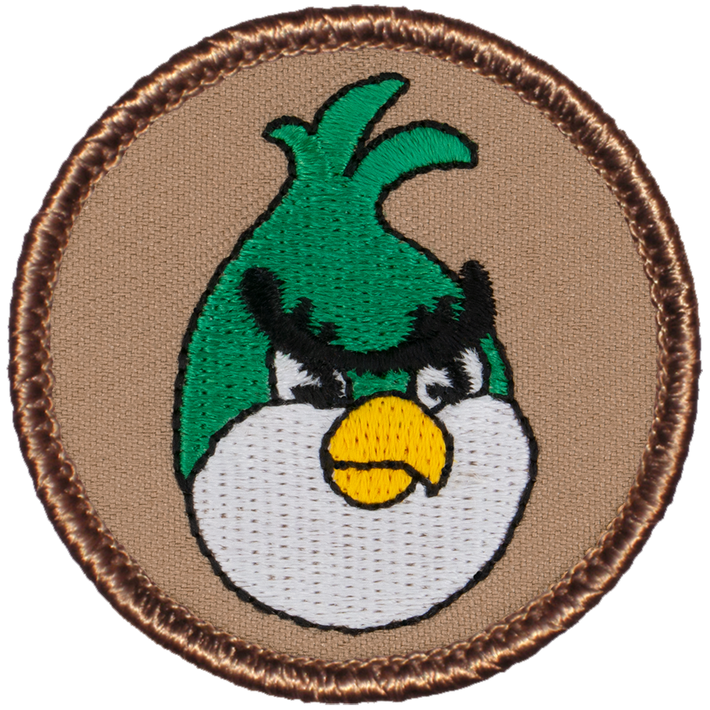 Green Aggravated Bird Patrol Patch
