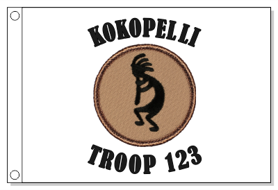 Kokopelli Patrol Flag
