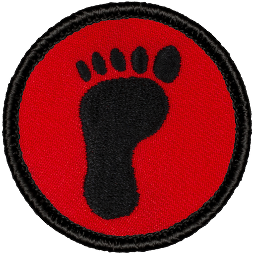 Retro Footprint Patrol Patch