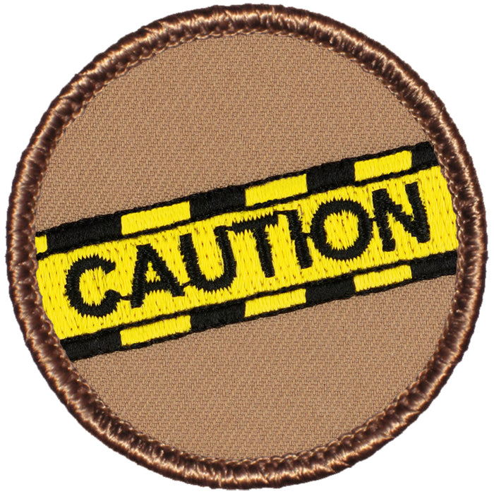 Caution Tape Patrol Patch