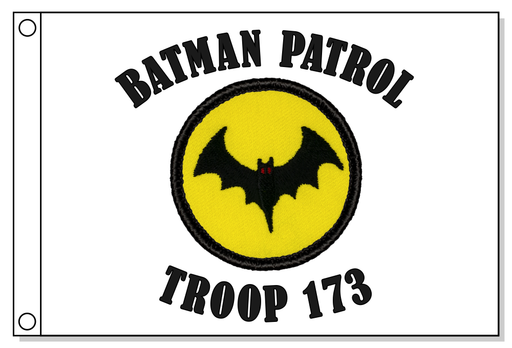 Bat (Yellow) Patrol Flag