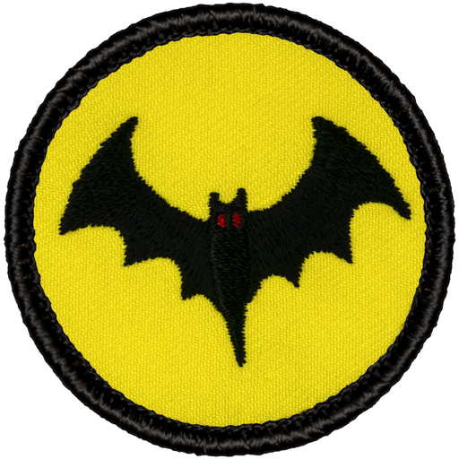 Bat (Yellow Fabric) Patrol Patch