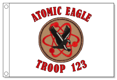 Atomic Eagle Patrol Flag