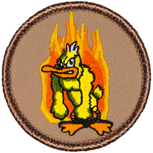 Flaming Duck Patrol Patch