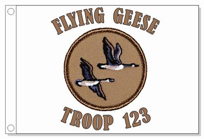 Geese Patrol Flag