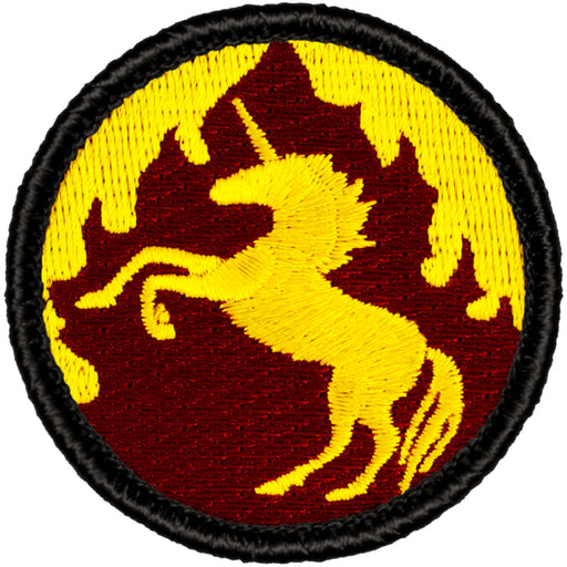 Flaming Unicorn Patrol Patch