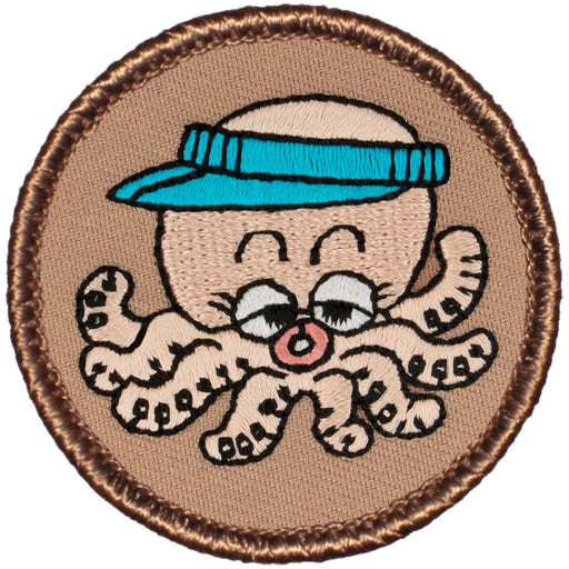 Cartoon Octopus Patrol Patch