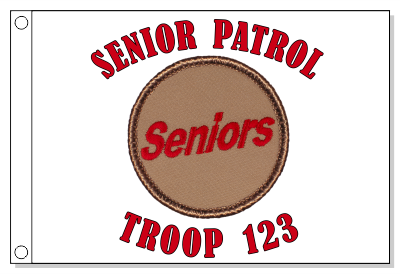 Seniors Patrol Flag