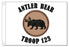Antler Bear Patrol Flag
