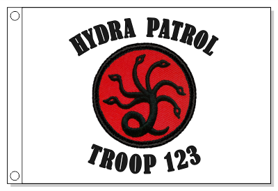 Hydra - Retro Patrol Flag