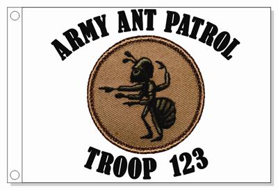 Army Ant Patrol Flag