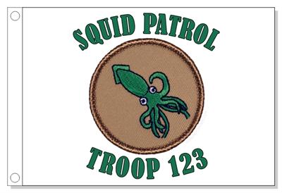 Squid - Legacy Patrol Flag