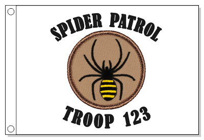 Spider Patrol Flag
