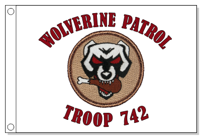 Wolverine 2012 Patrol Flag