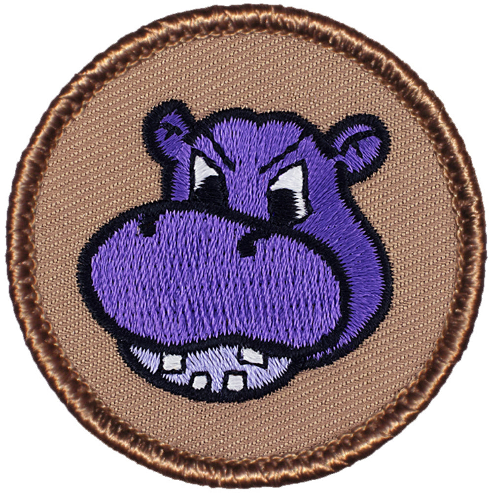 Purple Hippo Patrol Patch