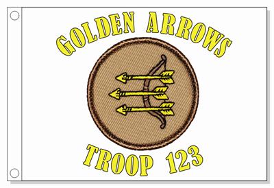 Golden Arrows Patrol Flag