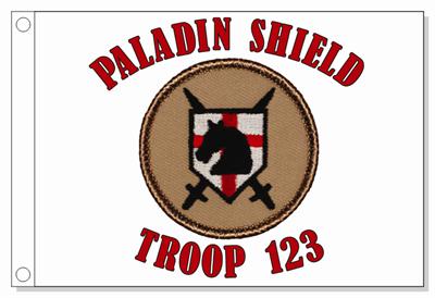 Paladin Shield Patrol Flag