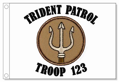 Trident Patrol Flag
