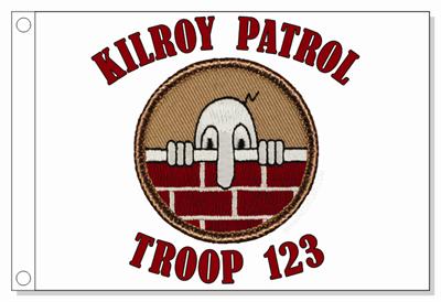 Kilroy Patrol Flag