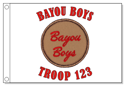 Bayou Boys Patrol Flag
