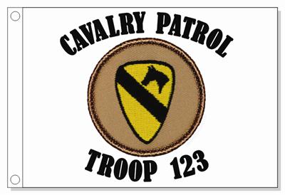 1st Cavalry Patrol Flag
