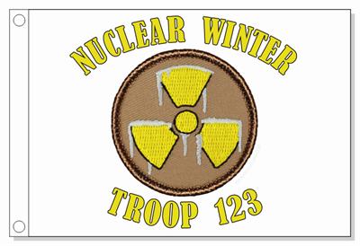 Nuclear Winter Patrol Flag