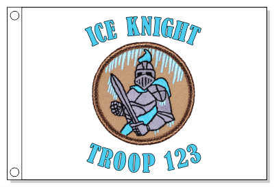 Ice Knight Patrol Flag