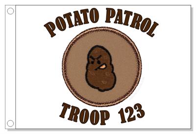 Potato Patrol Flag