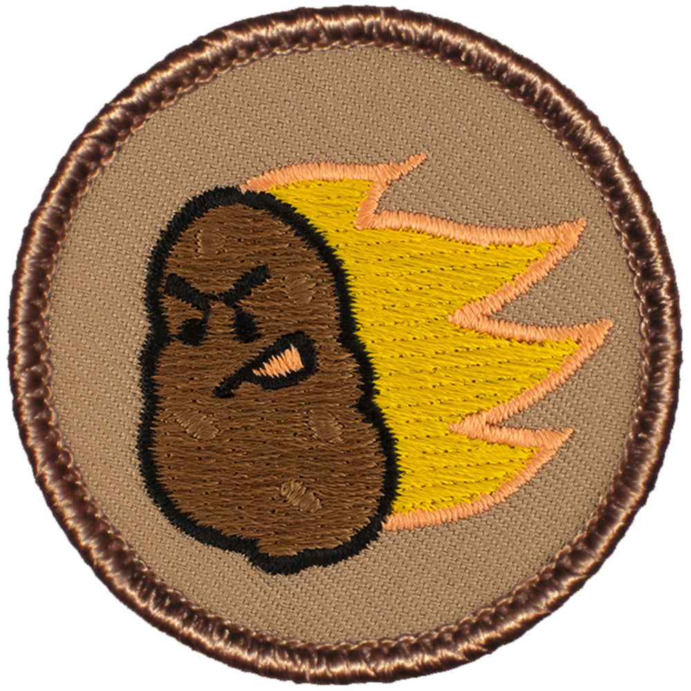 Potato Patrol Patch - With Flames