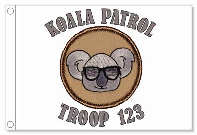 Koala Patrol Flag