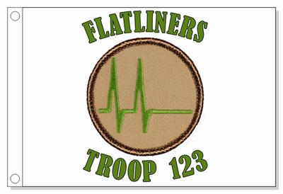Flatliners Patrol Flag