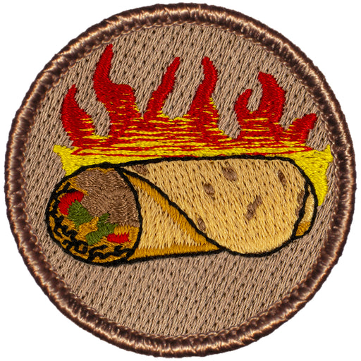 Flaming Burrito Patrol Patch