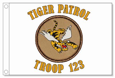 Flying Tiger Patrol Flag