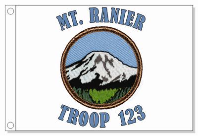 Mt. Rainier Patrol Flag