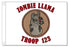 Zombie Llama Patrol Flag