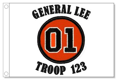 General Lee Patrol Flag