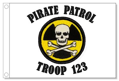 Nuclear Pirate Patrol Flag
