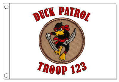 Duck Assassin Patrol Flag