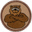 Cool Bear Patrol Patch - Brown