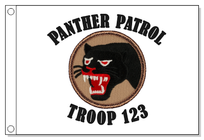 66th Infantry Patrol Flag - Tan