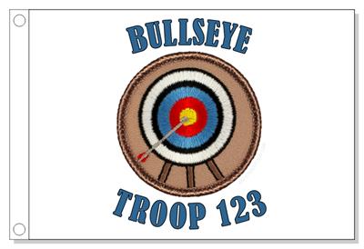Bullseye Patrol Flag