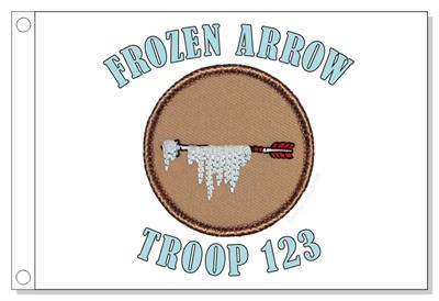 Frozen Arrow Patrol Flag