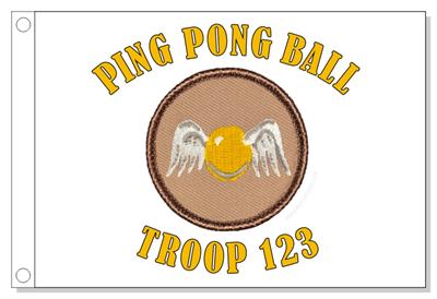 Flying Ping Pong Patrol Flag