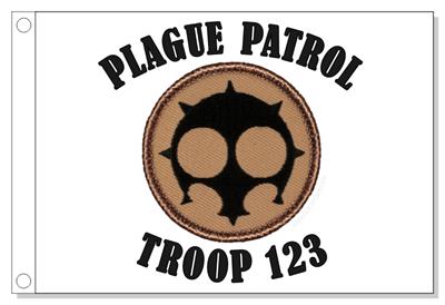 Plague Patrol Flag