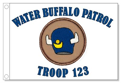 Order of The Water Buffalo Patrol Flag