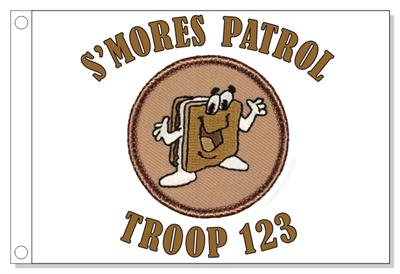 S'Mores Patrol Flag