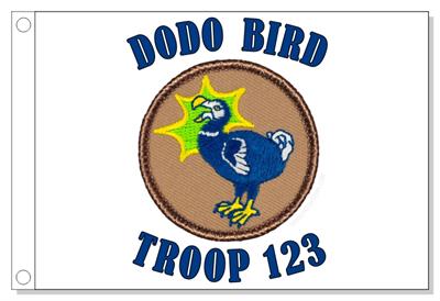 Dodo Bird Patrol Flag